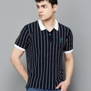 Vertical Striped 135 Anniversary US Polo T-Shirt